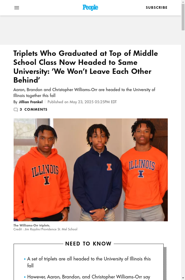 Triplets Take Over College—But With a Twist