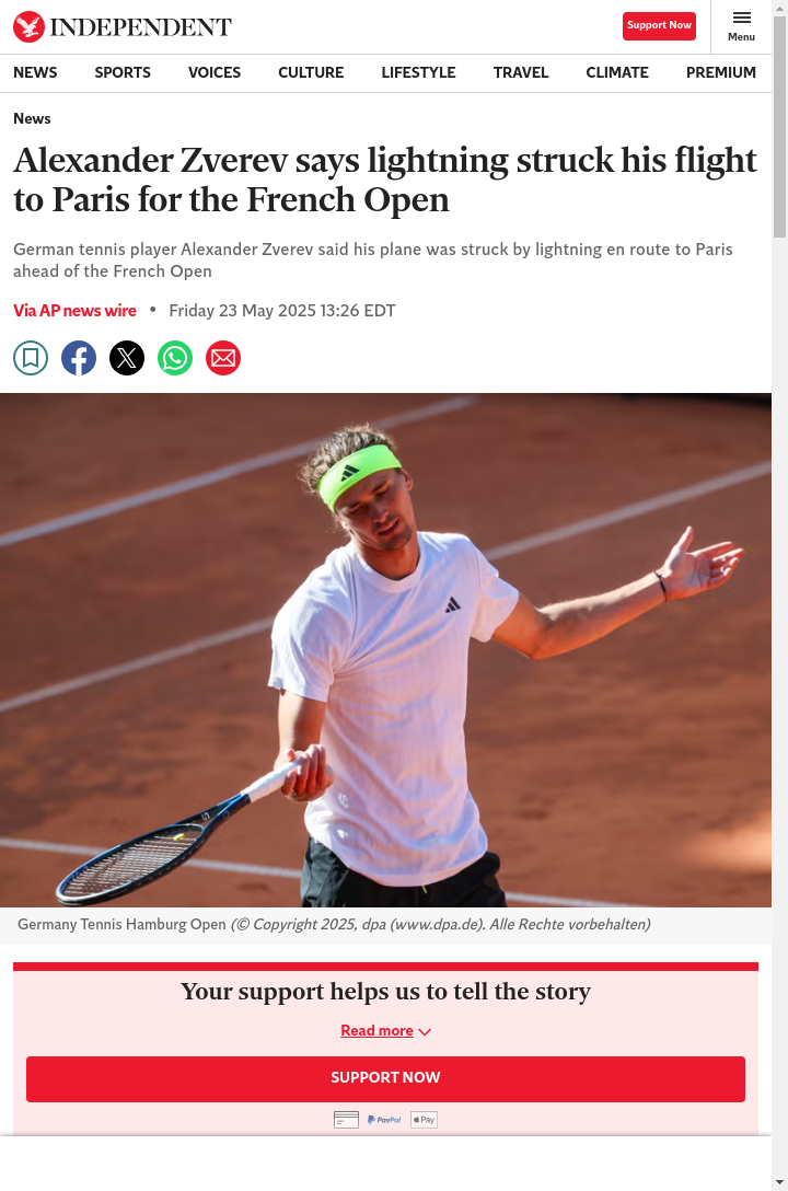 Zverev’s Wild Flight to Roland-Garros!