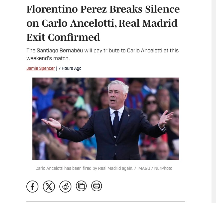 Ancelotti Out: End of an Era at Los Blancos