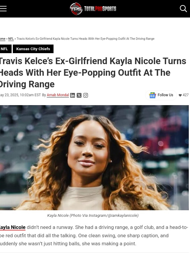 Kayla Nicole’s Red Hot Golf Clapback 🔥
