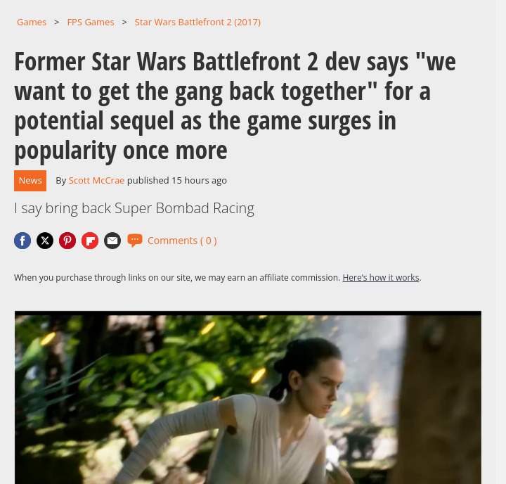 Should Battlefront 3 Happen Now?