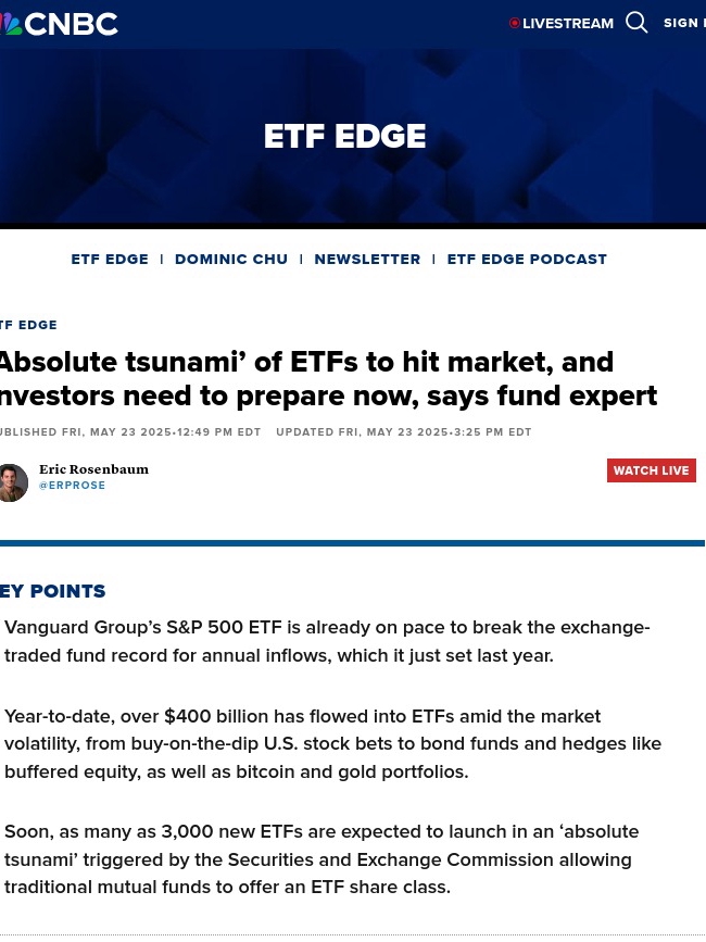 ETF Tsunami: What’s in Your Portfolio?
