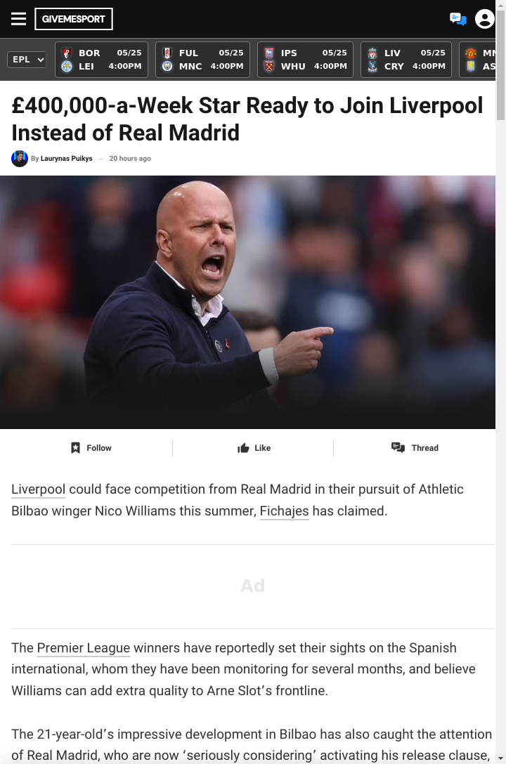 Nico Williams: Anfield Bound or Bernabéu Dream?