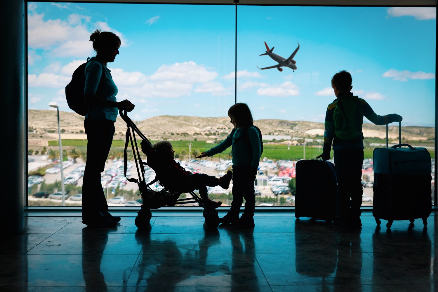 why can’t flying with kids be this easy?