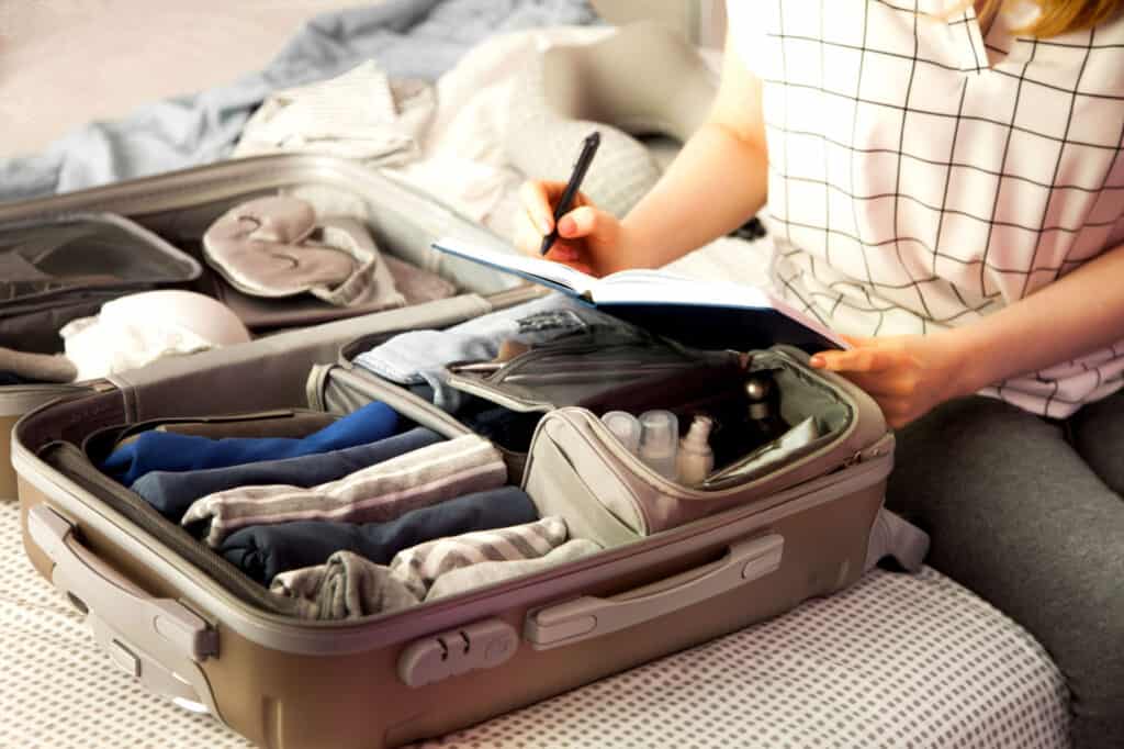 how i fit everything for a trip in one carry-on