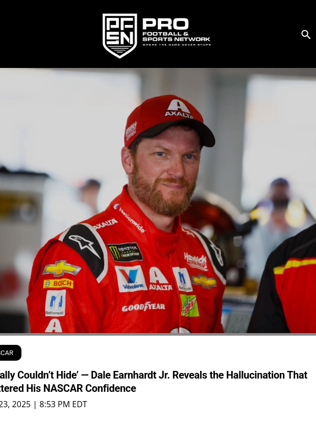 Junior’s Talladega Hallucination: Turning Point?