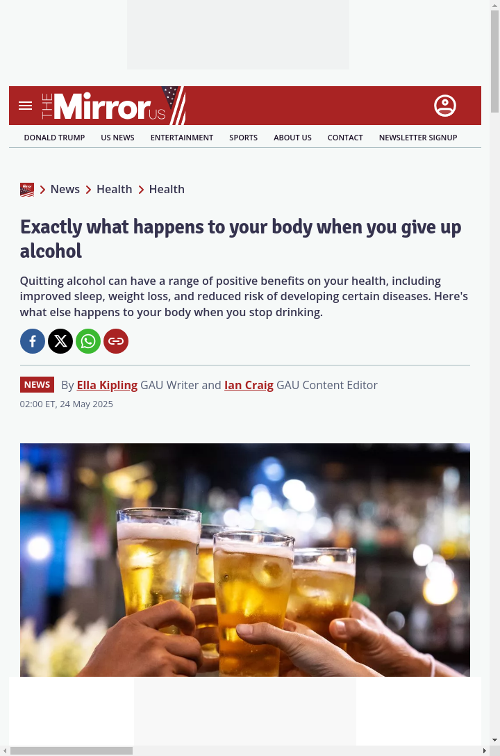 What REALLY Happens When You Quit Booze