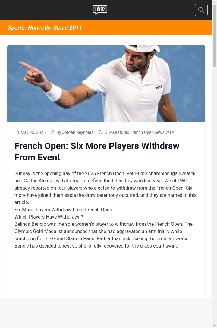 French Open Shake-Up: Key Withdrawals