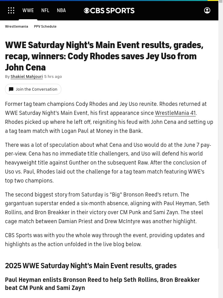 Rhodes Returns, Cena Turns Heel?!
