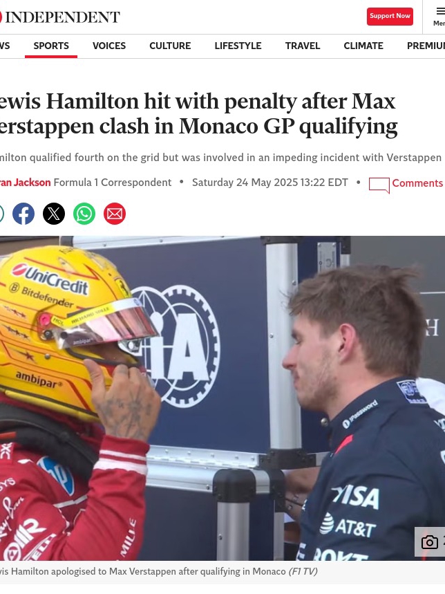 Hamilton’s Monaco Mix-Up: Penalty Drama!