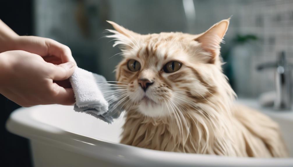Surviving My Cat’s First Bath: A True Horror Story