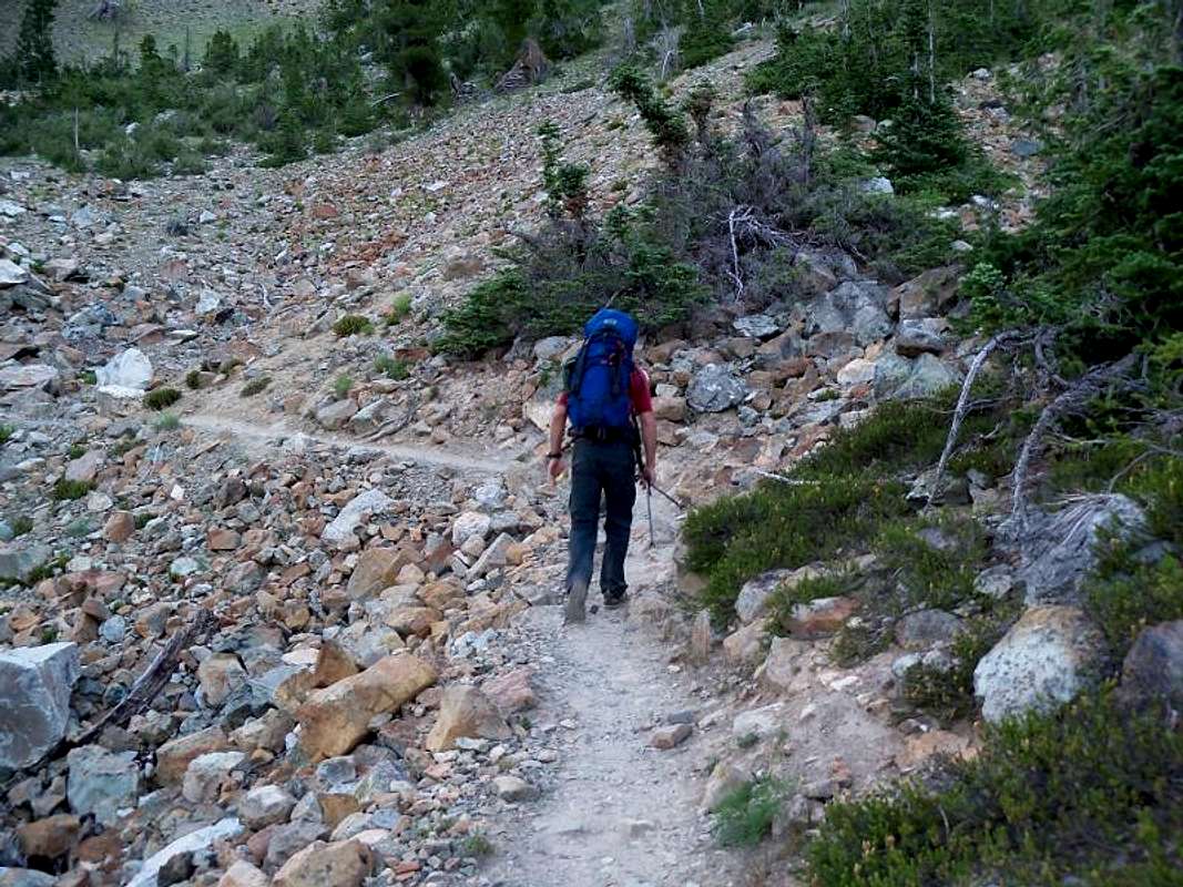 hiking lake ingalls: 40 years apart, same mountain, new knees