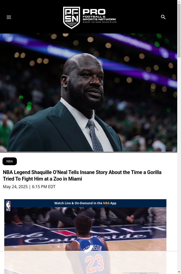 Shaq vs. a Gorilla?! You Gotta Hear This