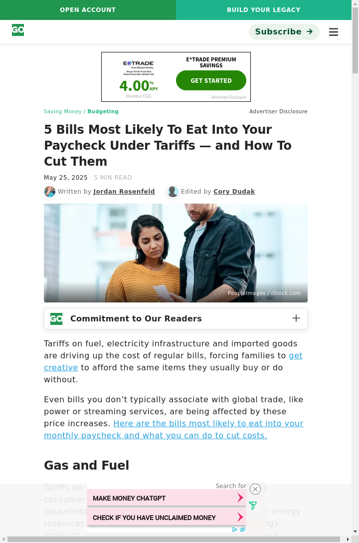 Why Your Bills Are Sneakily Climbing