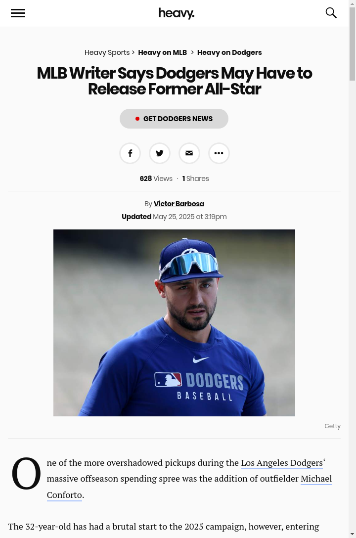 Is Conforto the Dodgers’ Weakest Link?