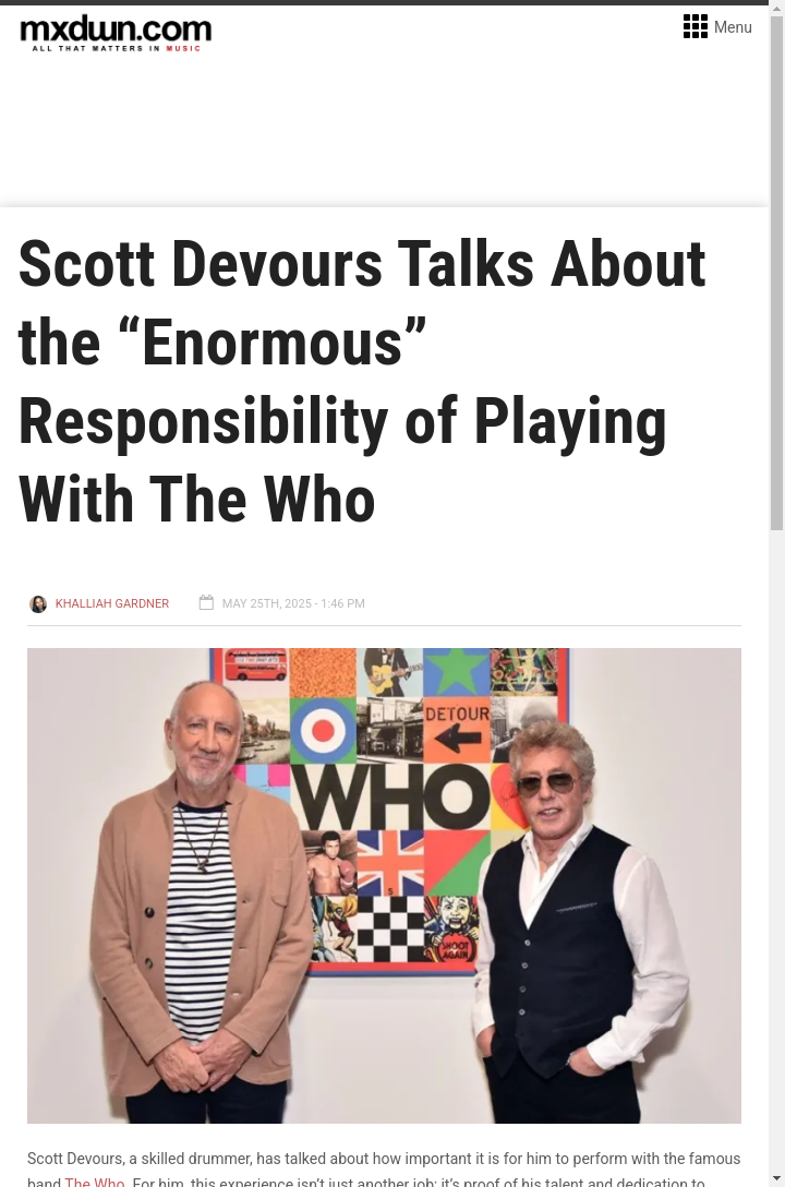 Scott Devours: Living Up to The Who’s Legacy 🥁