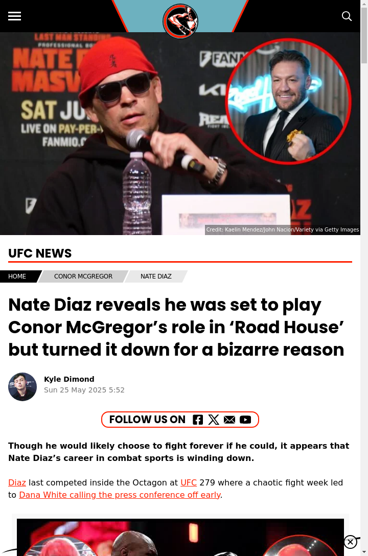 Diaz Passed on 'Road House'—Here's Why