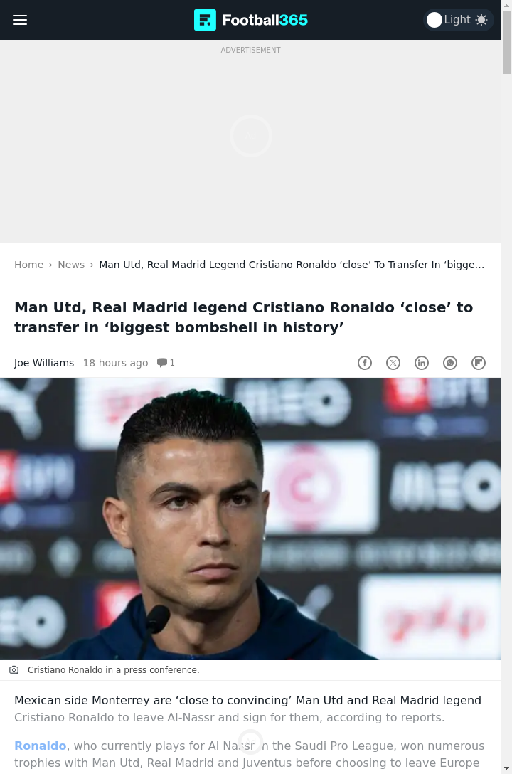 CR7 to Monterrey? Liga MX’s Biggest Bombshell