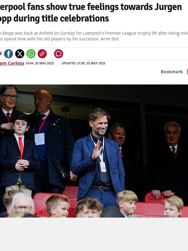 Klopp’s Anfield Return: Pure Emotion!