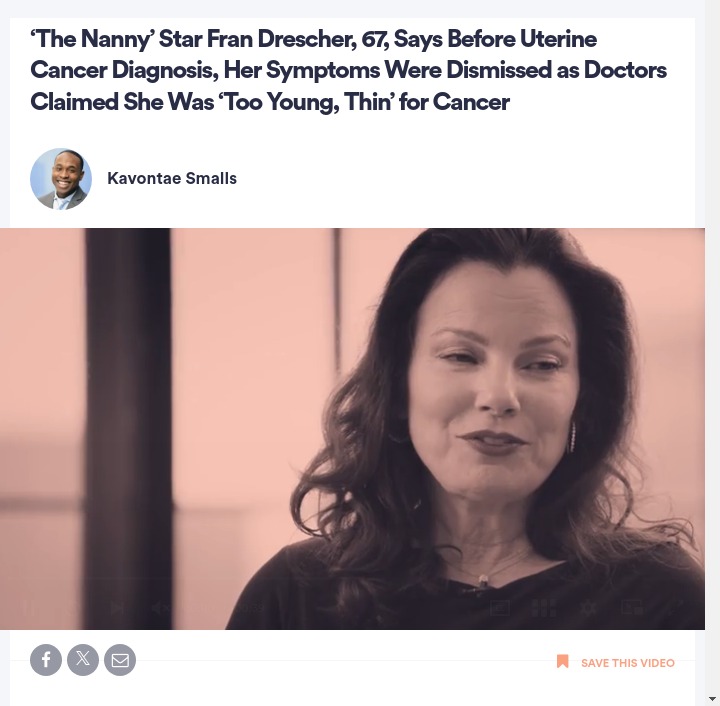 Fran Drescher’s Wild Cancer Journey