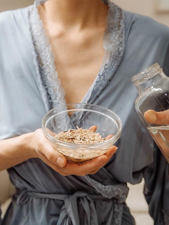 My Secret to Shinier Hair? Rice Water!