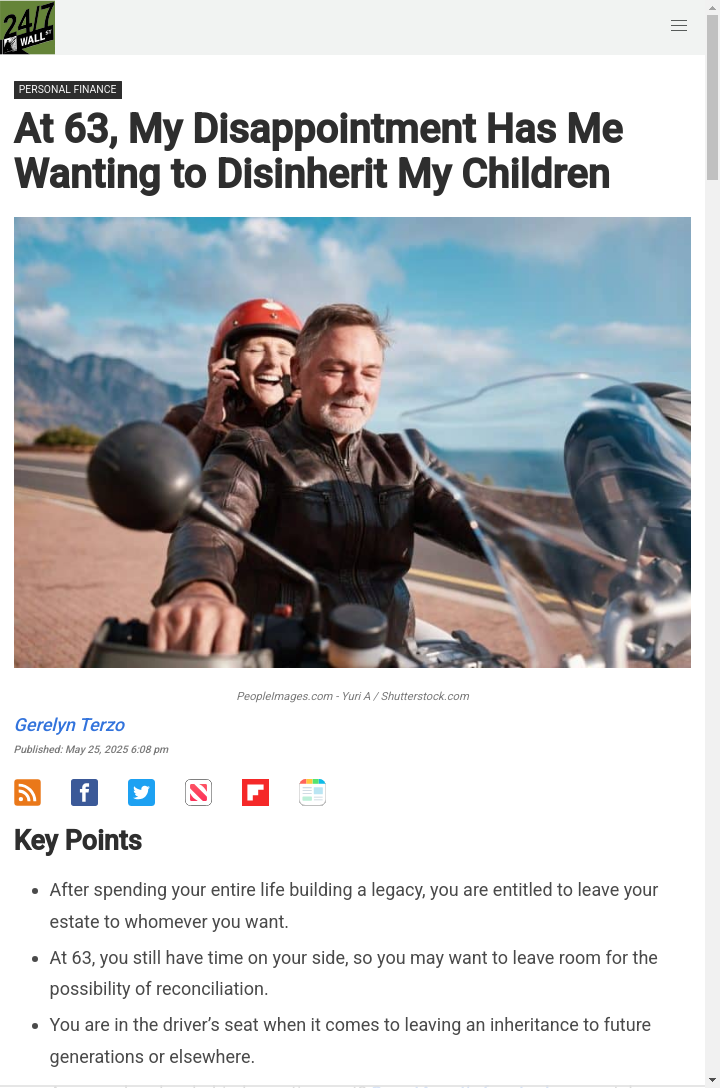 Would You Cut Your Kids Out of Your Will?