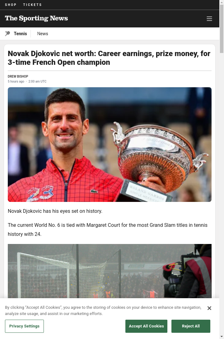 Can Nole Break the Grand Slam Record?