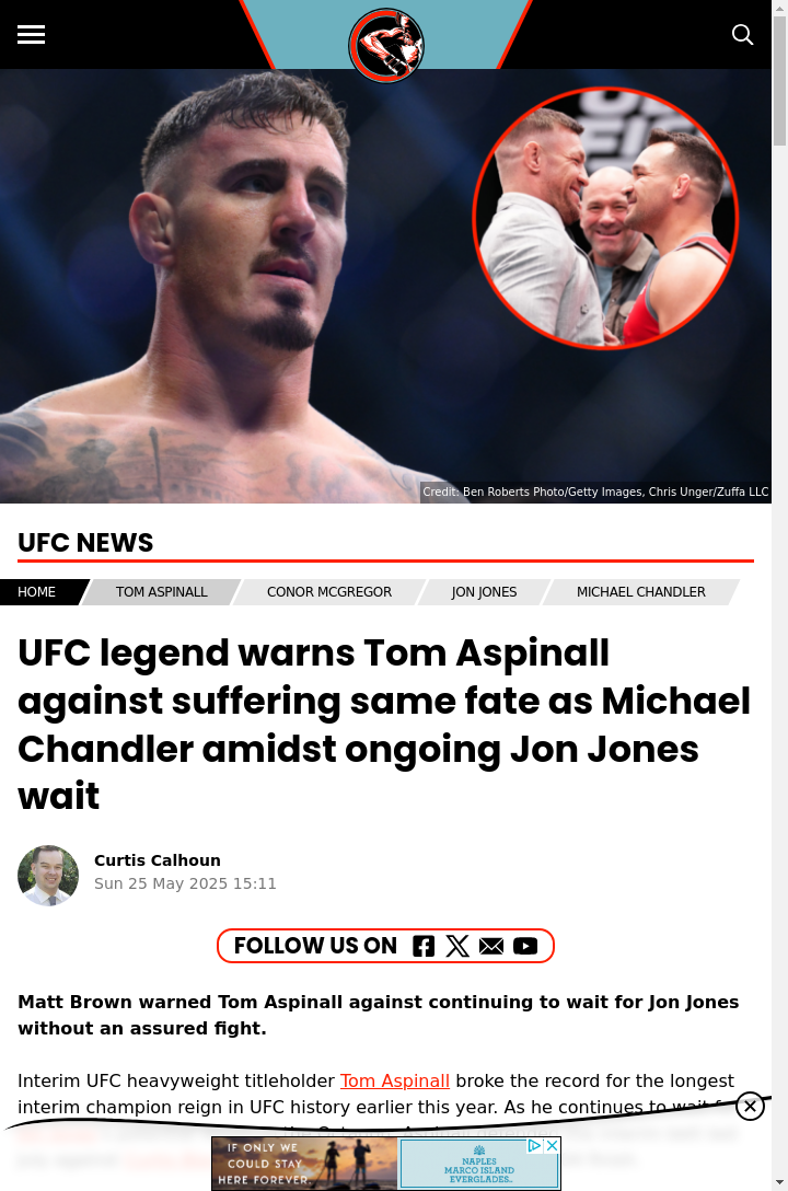 Should Aspinall Risk the Chandler Curse?