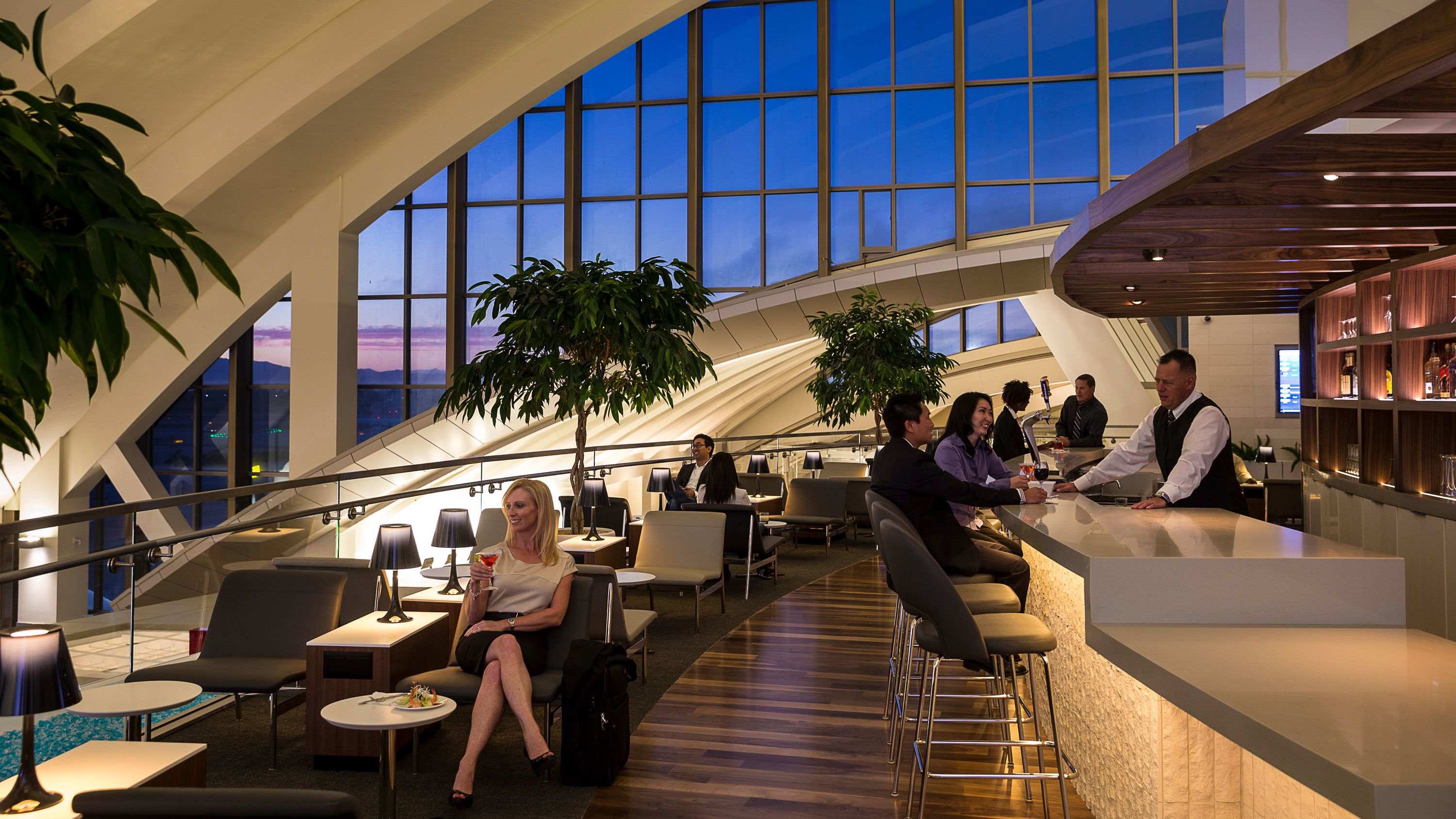 ever tried sneaking into an airport lounge?