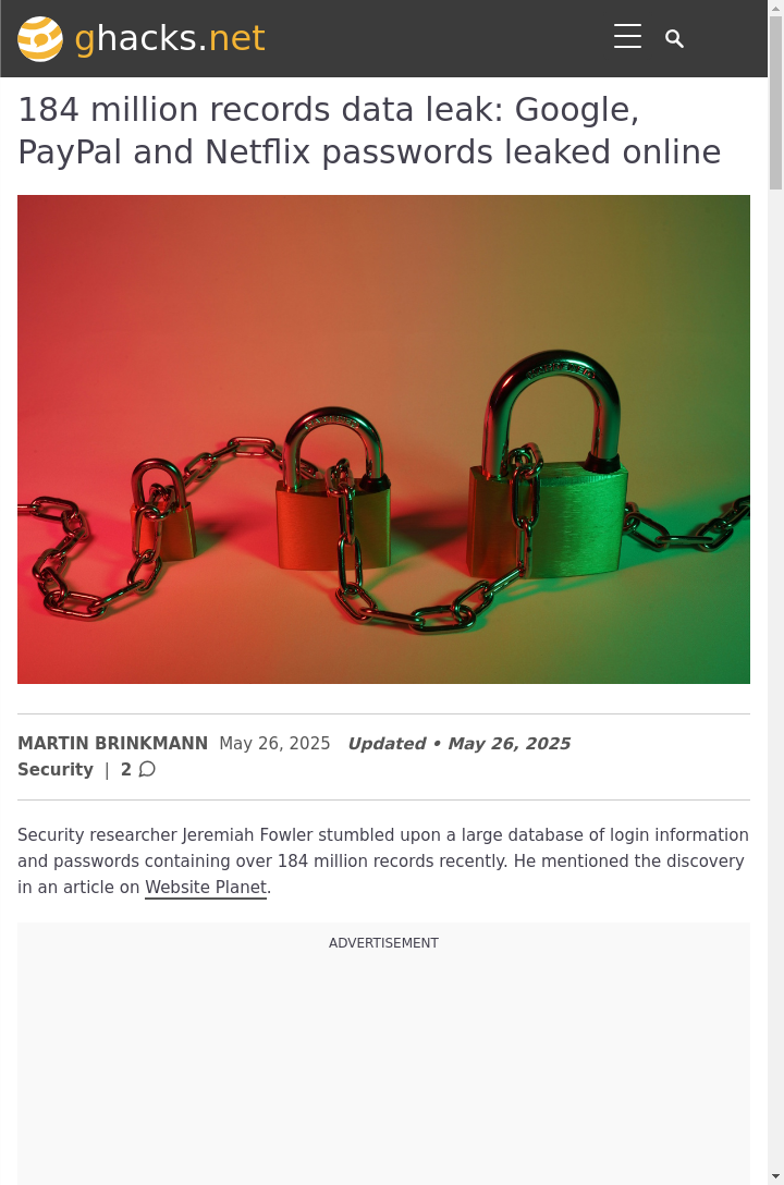Did Your Netflix Password Just Leak?
