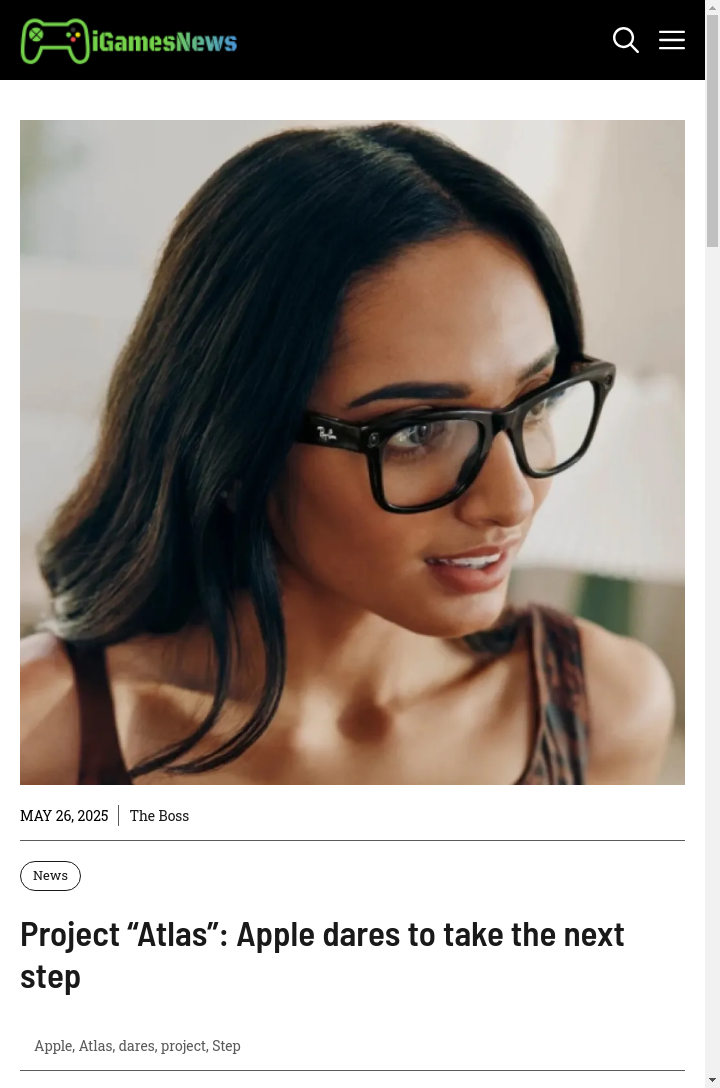 Apple’s Next Move: Subtle AR Glasses?