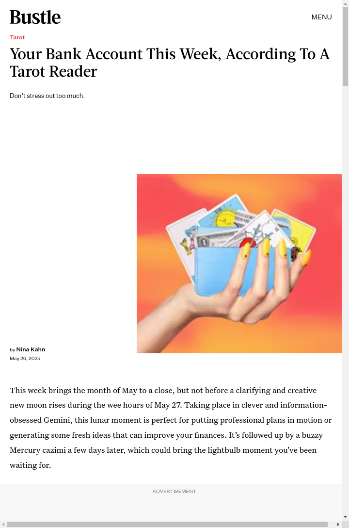 Tarot Insights: Money Moves This Week!