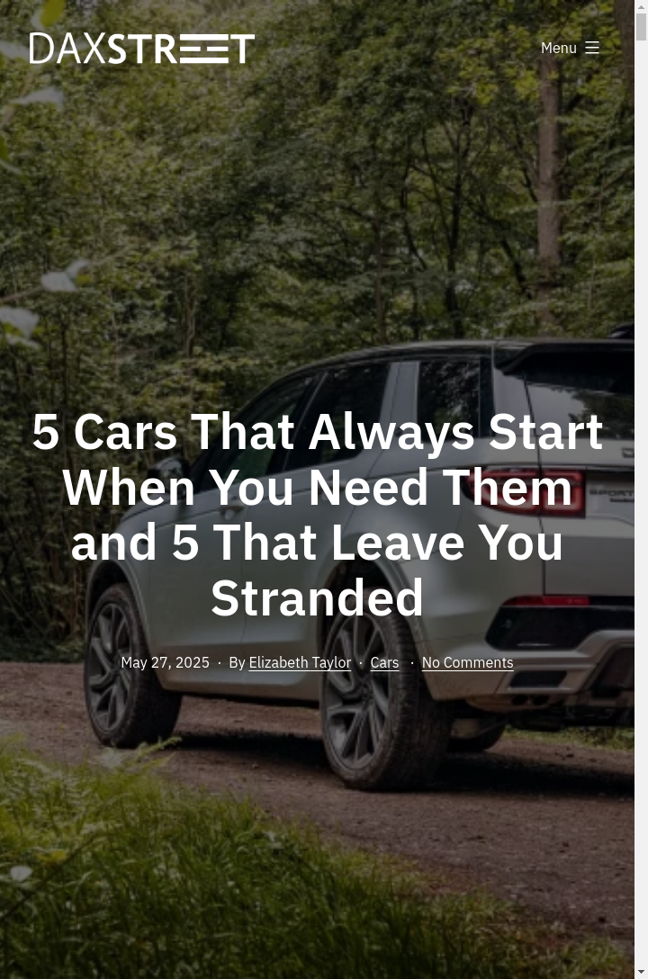 These Cars Never Leave You Hanging