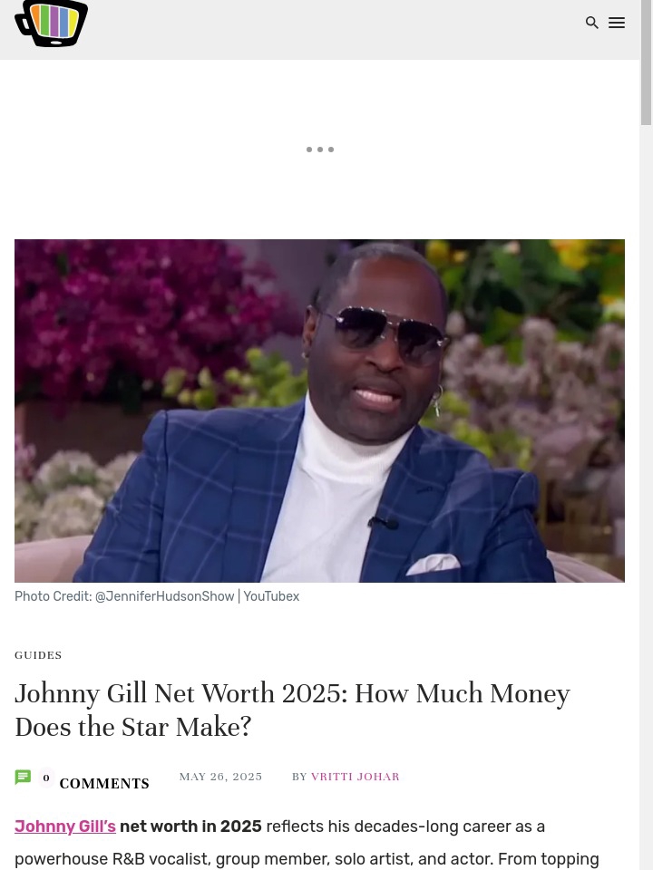 Johnny Gill’s Viral Stevie Wonder Story 😂