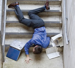 Anyone else get weird symptoms after a fall?