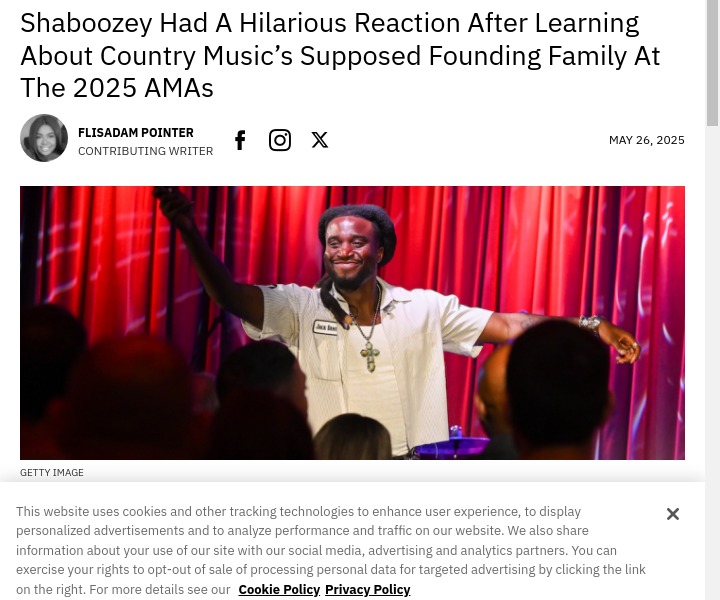 Shaboozey’s AMA Face Sparks Carter Debate 😂