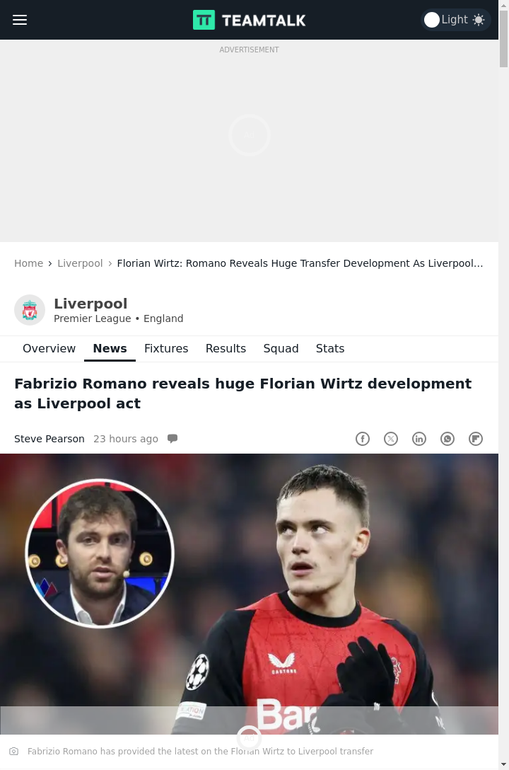 Wirtz to Anfield? Record Fee Incoming!