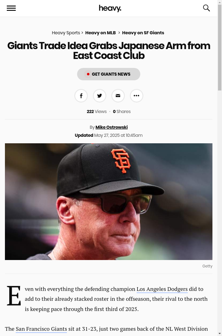 Could Sugano Be SF’s Secret Weapon?