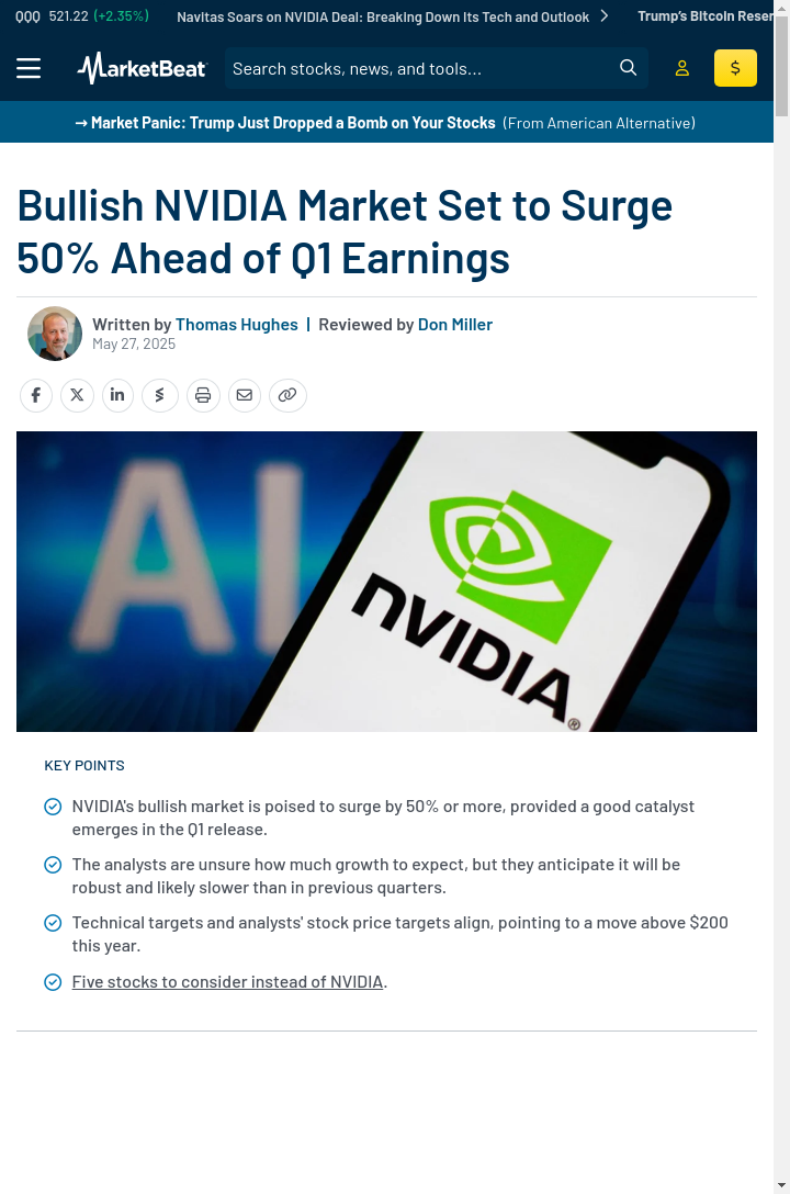 Is NVIDIA About to Make You Rich?