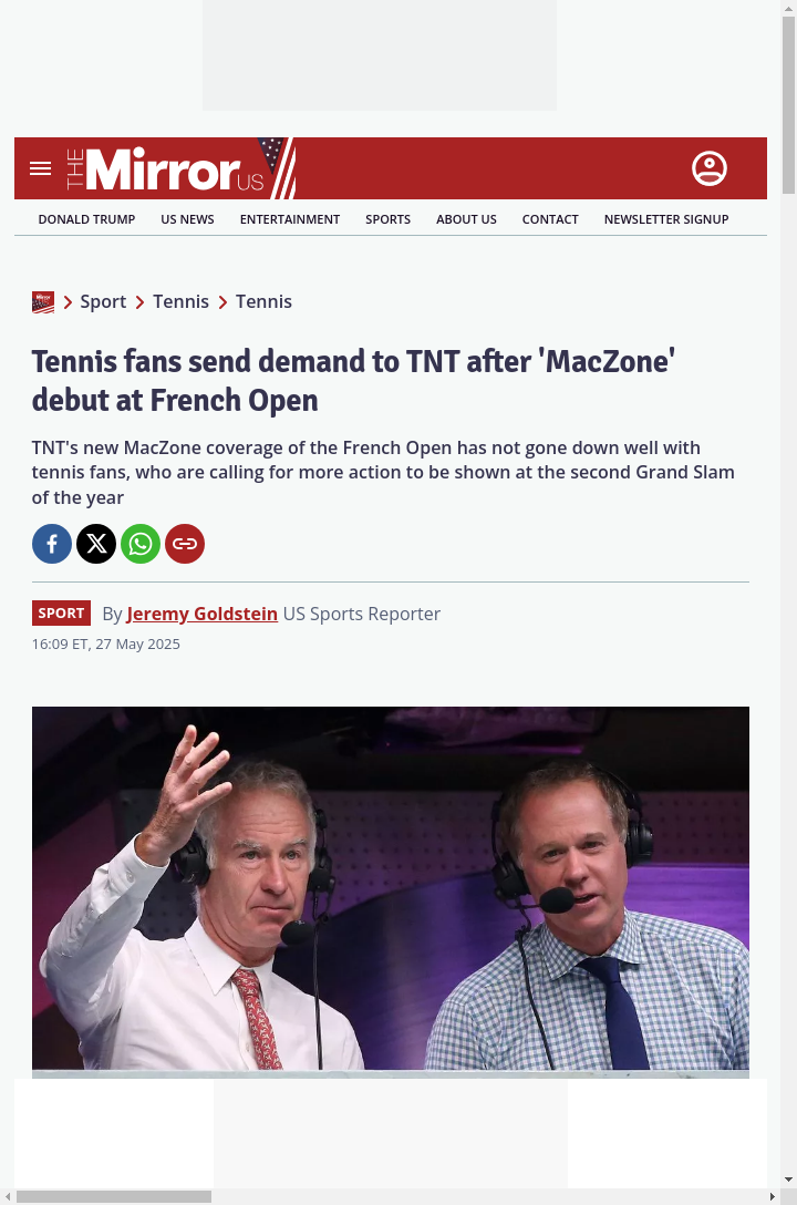MacZone: Too Much Talk, Not Enough Tennis?