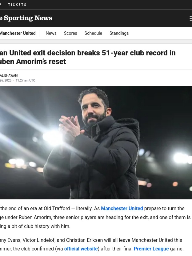 End of the Ferguson Link at Old Trafford