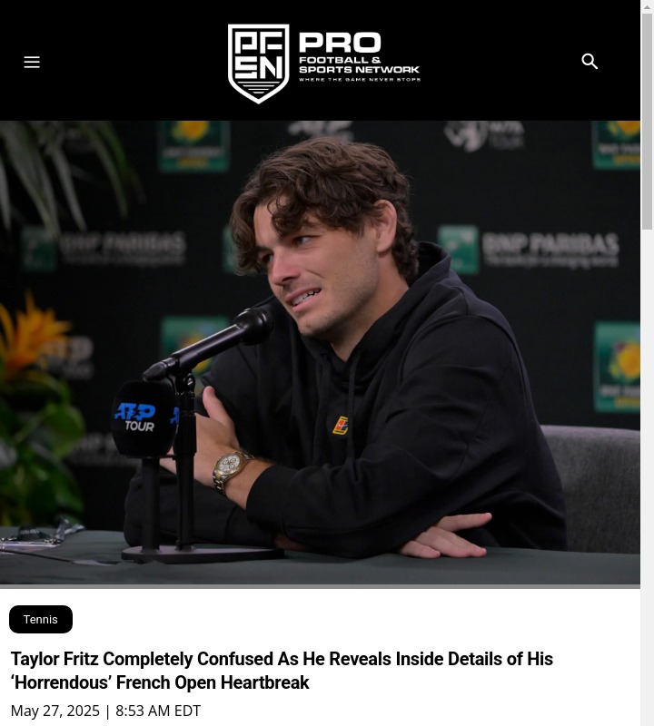 Fritz’s French Open Woes: What’s Up With His Game?