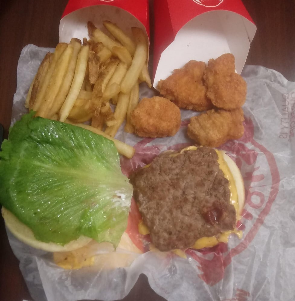 Expectation: Gourmet Burger, Reality: Sad Soggy Mess🤢