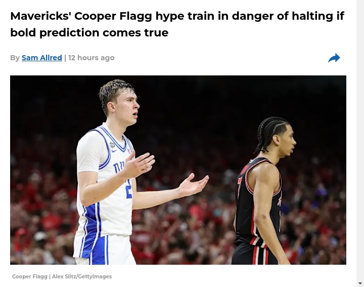 Is Cooper Flagg the Next AK47 or KD?