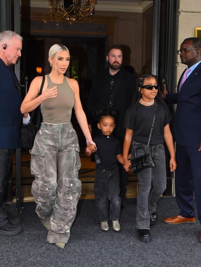 Kim’s Security Squad for Her Kids
