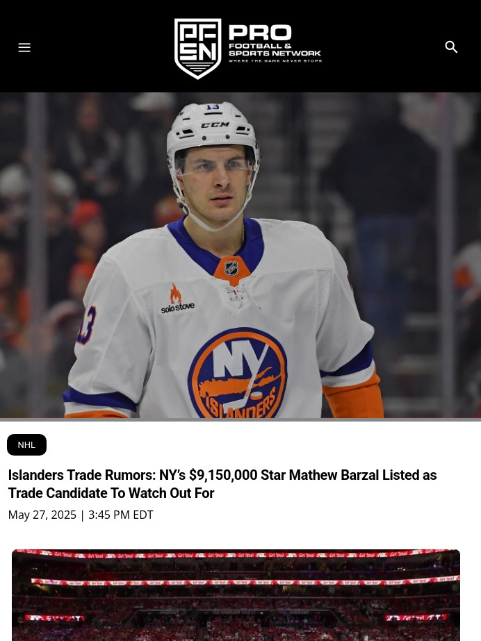 Barzy on the Block? Isles Shake-Up Looms