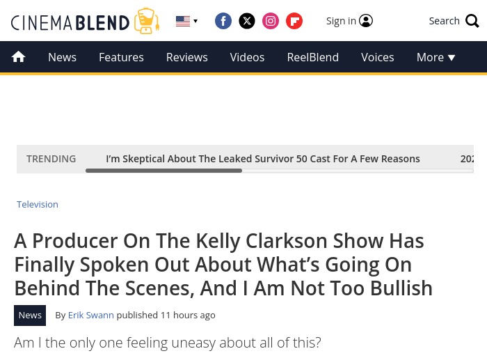 Kelly Clarkson Show Shakeup? 👀