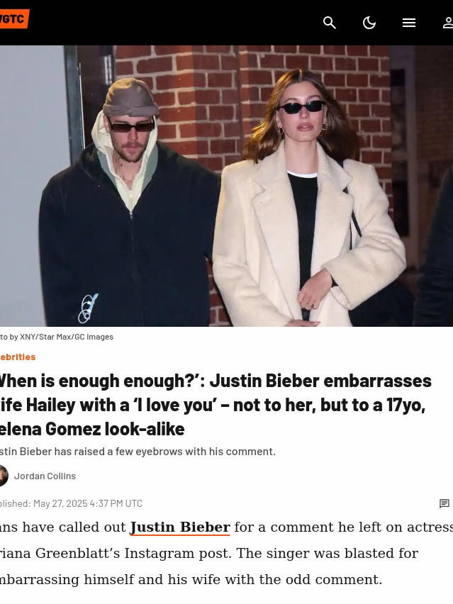 Justin’s Insta Comment Sparks Hailey Drama 😳