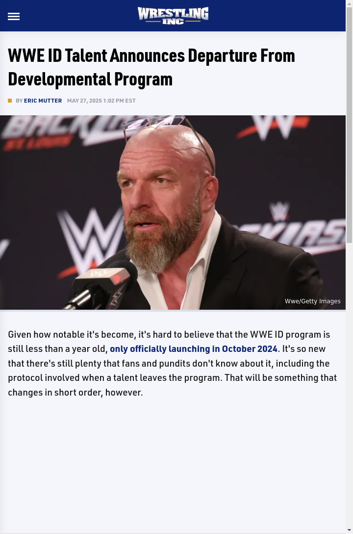 Freedom Ramsey Bids WWE ID Farewell