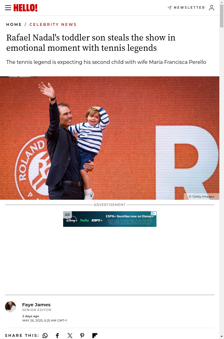 Rafa’s Farewell: Junior Steals the Show!